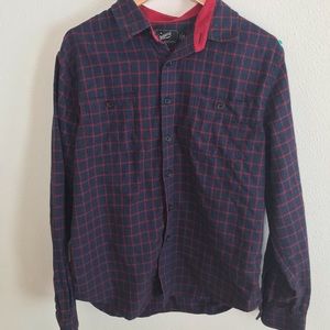 Plaid Cotton Button Down